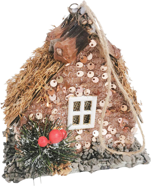 Елочная игрушка MONAMI Домик 13D-222 - фото