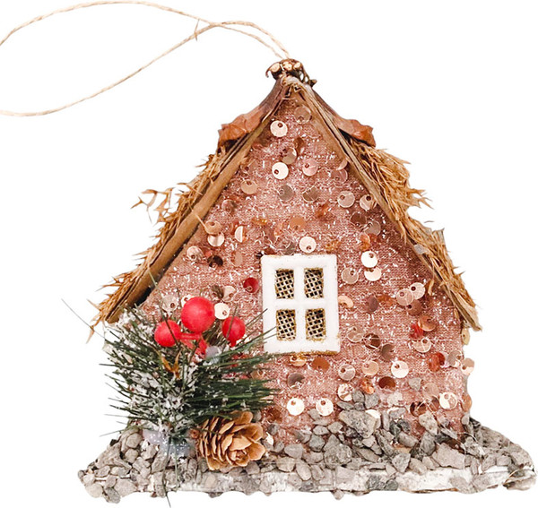Елочная игрушка MONAMI Домик 13D-222