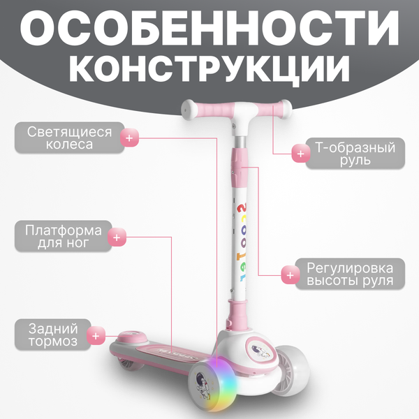 Самокат детский Ricos LilStar JSCL668A