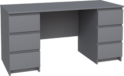 Письменный стол Mio Tesoro Кастор 6 ящиков 151x65 2.03.06.040.4 - фото