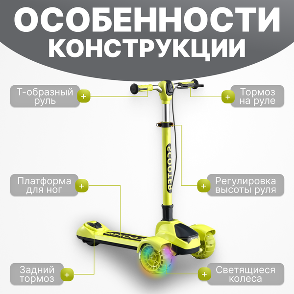 Самокат детский Ricos Flash JSCK612