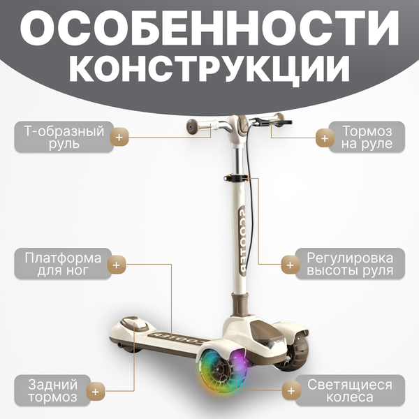 Самокат детский Ricos Flash JSCK612