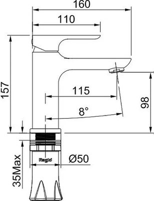 Смеситель Raglo Raglo R03.10.09