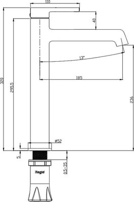Смеситель Raglo Raglo R20.15.06