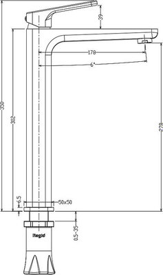 Смеситель Raglo Raglo R51.15