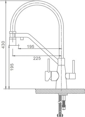 Смеситель Raglo Raglo R80.62.05
