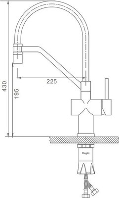 Смеситель Raglo Raglo R86.41.09