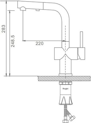 Смеситель Raglo Raglo R86.49.05