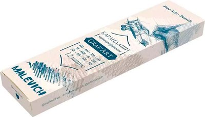 Набор простых карандашей Малевичъ GrafArt / 197905 - фото