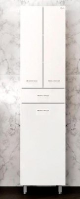 Шкаф-пенал для ванной Onika Модерн 46.17 R с корзиной (404602) - фото