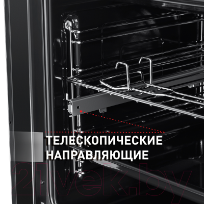 Электрический духовой шкаф Maunfeld EOEFG.566RIB.RT