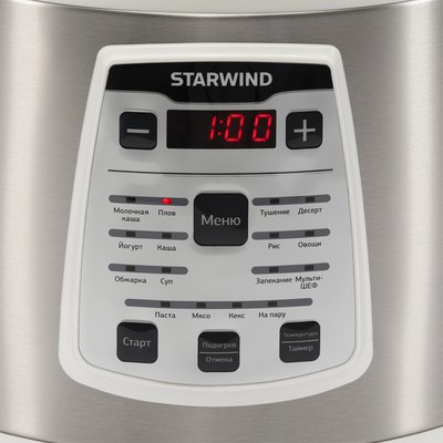 Мультиварка StarWind SMC4200 (белый/серебристый)