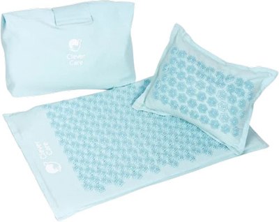 Массажный коврик CleverCare С подушкой / CC-011BL - фото