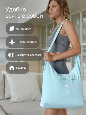 Массажный коврик CleverCare С подушкой / CC-011BL