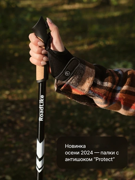 Палка для скандинавской ходьбы RoadLike Protect / 432076