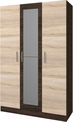 Шкаф Горизонт Мебель Лайн/Леси 3х ств. - фото