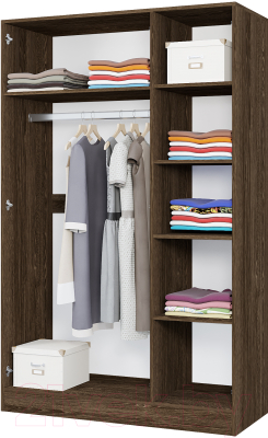 Шкаф Горизонт Мебель Лайн/Леси 3х ств.