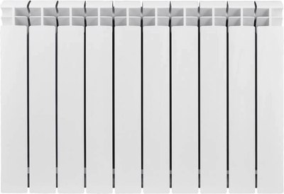 Радиатор алюминиевый Fondital Exclusivo D3 Plus 500/100 (10) / R71003410 - фото