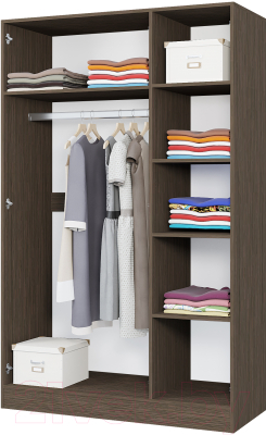 Шкаф Горизонт Мебель Лайн/Леси 3х ств.