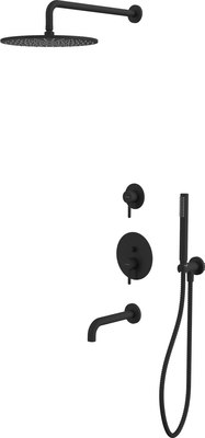 Душевая система со смесителем Whitecross Y YSET07BL - фото