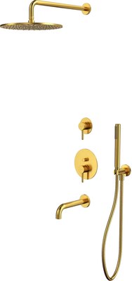 Душевая система со смесителем Whitecross Y YSET07GLB - фото