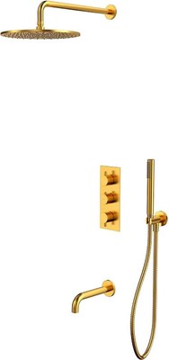 Душевая система со смесителем Whitecross Y YSET11GLB - фото