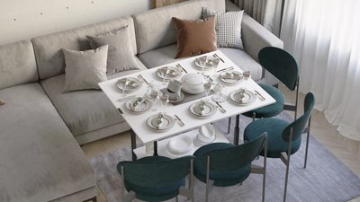 Стол-трансформер Калифорния мебель Мидж