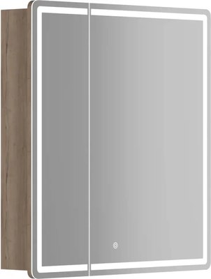 Шкаф с зеркалом для ванной Sancos Mirror MI70EG - фото