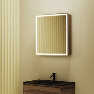 Шкаф с зеркалом для ванной Sancos Mirror MI70ECH