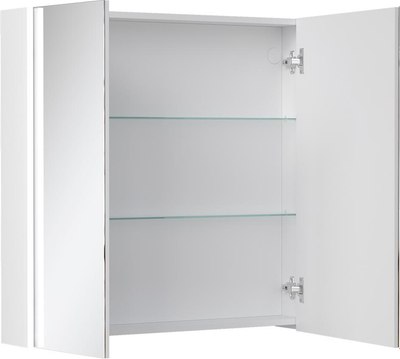 Шкаф с зеркалом для ванной Volna Prime LED 80