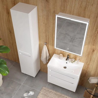 Шкаф-пенал для ванной EQUIL Corner 40