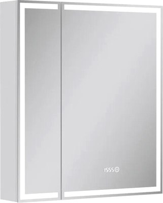 Шкаф с зеркалом для ванной EQUIL Corner LED 70 - фото