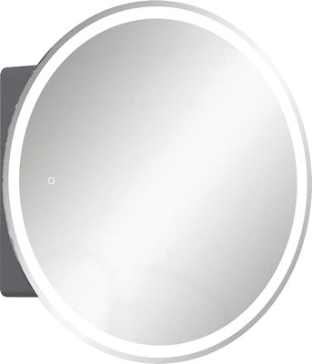 Шкаф с зеркалом для ванной EQUIL Smile LED D600 - фото