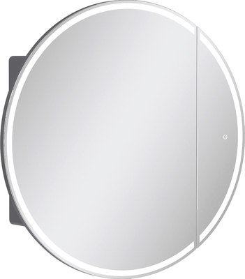 Шкаф с зеркалом для ванной EQUIL Smile LED D800 - фото