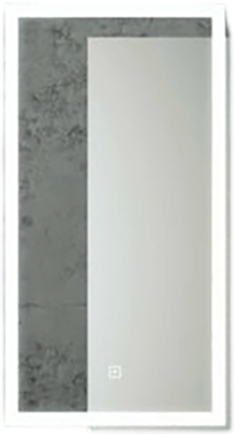 Шкаф с зеркалом для ванной Континент Mirror Box LED 35х65 R - фото