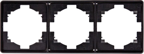 Рамка для выключателей и розеток Kranz Round KR-78-0753-3 - фото