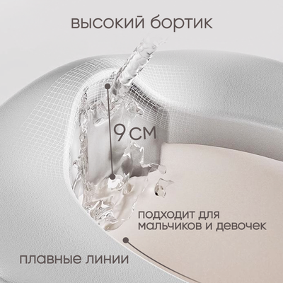 Детский горшок Solmax&Kids Акула / SM99506