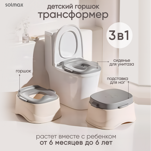 Детский горшок Solmax&Kids SM99507