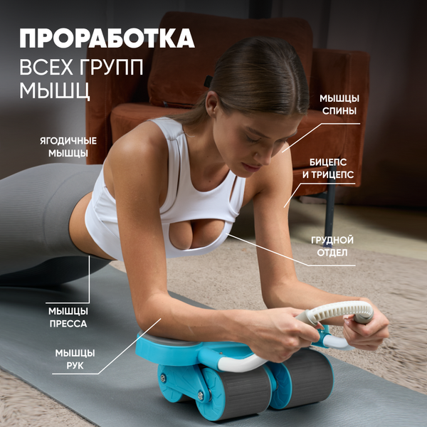 Ролик для пресса Solmax&Fitness SM99465