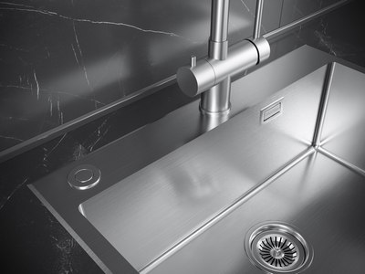 Мойка кухонная Paulmark PM775151-BS