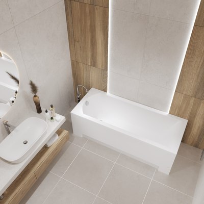 Ванна акриловая Lauter Amelia 170х70 / 21204070