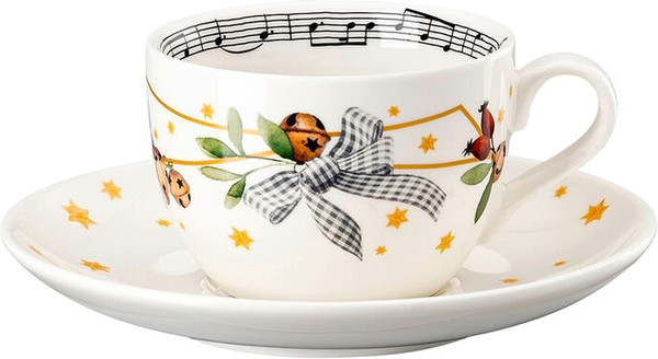 Чашка с блюдцем Hutschenreuther Christmas Songs 2024 / 02471-727212-14765 - фото