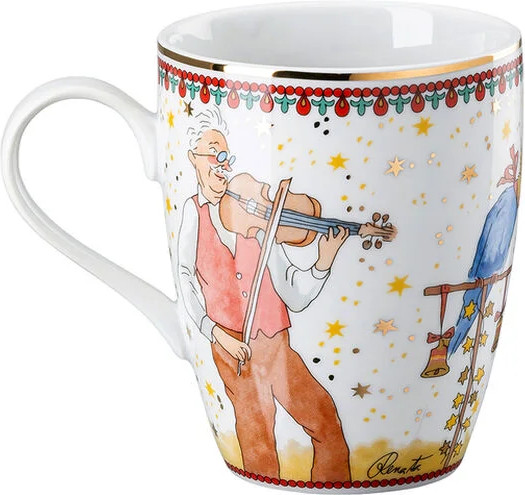 Кружка Hutschenreuther Christmas Lights. Бабушка с Дедушкой / 02476-727475-15505