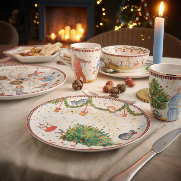 Кружка Hutschenreuther Christmas Lights. Бабушка с Дедушкой / 02476-727475-15505