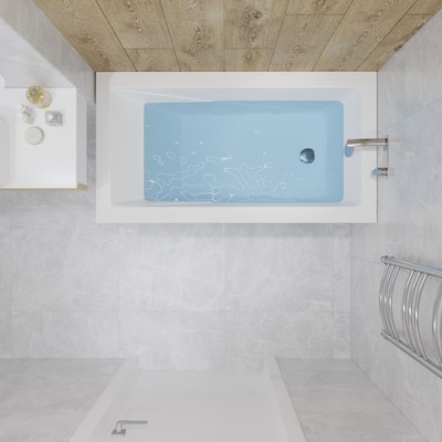 Ванна акриловая Lauter Estelle 120х70 / 21206020