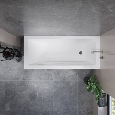 Ванна акриловая Lauter Estelle 170х70 / 21206070 (с ножками)