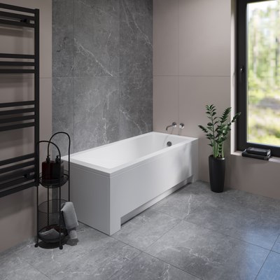 Ванна акриловая Lauter Estelle 170х70 / 21206070 (с ножками)