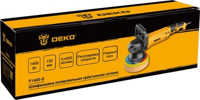 Полировальная машина Deko P1400-D / 083-1047