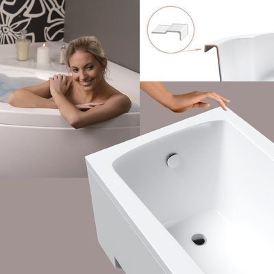 Ванна акриловая Lauter Bianca 160х70 / 21207160