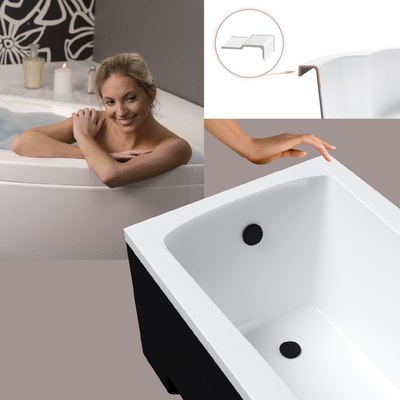 Ванна акриловая Lauter Bianca 160х70 / 21207160